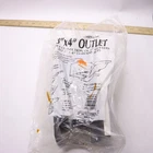 Amerimax Gutter End W/ Outlet Aluminum White 3 4 27-080 Open. Price: $6.60.