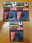 Packs Of 4: 3M Scotch Extremely Strong Black Fastener Strips 1IN 3IN E11C New. Price: $9.99.