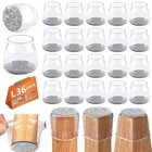 Baipok 36PCS Round Chair Leg Floor Protectors With Felt Bottom, Silicone... New. Price: $15.39.