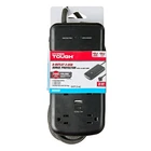 Hyper Tough 8OUTLET 2-USB 1A+1C) Surge Protector 2440 J,plug 15 125V New. Price: $26.30.