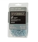 15FT. Everbilt #3 Non-welded Steel Double Loop Twisted Links Chain 803072 New. Price: $18.80.