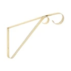 National 9" Brass Plant Bracket New. Price: $12.00.