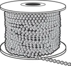Hy-ko Prod Nickel Plated Brass Ball Chain, 100' (KBC201) New. Price: $92.50.