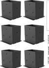 4X6 Base Pcs,post Brackets(inner Size 3.6"X5.6"),HEAVY Duty 14GA Steel New. Price: $53.19.