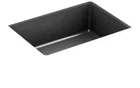 Kohler K-8189-7 Verticyl Rectangle Bathroom Sink, Black Open. Price: $165.00.