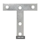Everbilt T-plates 3 In. X Zinc Plated, New, Sealed. Price: $6.00.
