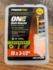 Hillman 116848 Steel Star Drive Flat Head Screw #10 X 3-1/2 In New. Price: $11.99.