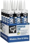 12 Pack Dap 18300 Dynaflex 230 Premium Indoor/outdoor Sealant White 10.1-OZ... New. Price: $65.99.