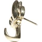 Hillman Anchor Wire Fleu-de-lis Decorative Push Pin Hanger (3 Count) 122263 New. Price: $10.71.