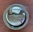 Signature Hardware Pop-up Tub Drain 346240 Polished Nickel Used. Price: $27.00.