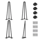 Smartstandard Hairpin Table Legs 16 Inch, 1/2'' Diameter 3 Rods, Metal Hom... New. Price: $36.03.