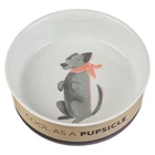 The Fur Side Ceramic Dog Bowl For Food And Water, Large, Taupe New. Price: $26.59.