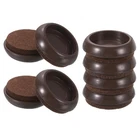 Uxcell Furniture Pads, 8 Pcs Moving Round 1-1/4", Brown New. Price: $15.44.