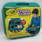Crayola Create & Carry Art Set (75PCS) Supplies Drawing Sealed New. Price: $23.72.