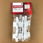 Craftsman Versatrack Trackwall Joiners (pack Of 4) - #9 10125 Made Usa 2010 New. Price: $29.99.