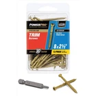 Hillman 42503 Bronze Ceramic Star Head Drive Trim Screw #8 X 1-2-1/2 In. New. Price: $10.89.