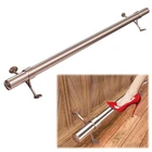 4FT Bar Foot Rail Kit Undercounter Mount Hardware And Tubing Complete 2'' Od New. Price: $166.99.
