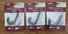 National Hardware Reed 4" Decorative Hook Matte Black N337-903 New. Price: $17.99.