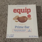 Equip Prime Peanut Butter Grass-fed Beef Protein Bars 12 Pack 20G New. Price: $12.95.