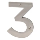Sure-loc HN5-3 Tall Zinc House Number Nickel New. Price: $18.27.