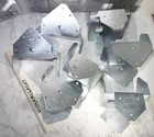 7 Pack Simpson Strong-tie Galvanized Steel Post Cap Beam BCS2-3/6Z New. Price: $70.00.