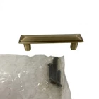 Signature Hardware Dallin Cabinet Pull Antique Brass MNG-303-4-AB Open. Price: $8.92.