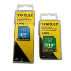 Stanley Staples Bundle 1/4 Heavy Duty TRA704T & 5/16 Light TRA205T 2000CT New. Price: $9.99.
