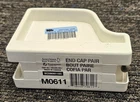 (2 Pairs) Amerimax M0611 Gutter End Cap, K-style, Vinyl, White Open. Price: $21.13.
