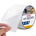 Clear Anti Slip Tape For Stairs & Bathtubs, 4" X35FT Non-skid Transparent Gri... New. Price: $26.35.