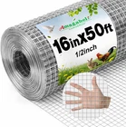 Amagabeli Ture 19 Gauge Hardware Cloth 1/2 Inch 16INX50FT Double-layer Galvanize New. Price: $62.99.