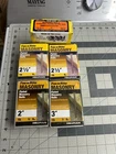 5-POUND Lot Pack Maze Hillman Fas-n-rite 461804 2.5" Fluted Mason New. Price: $24.41.