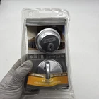 Schlage Satin Chrome Single Cylinder Deadbolt - Light Commercial New. Price: $25.00.