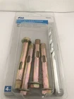 Blue Hawk 4-PACK 3-IN X 3/8-IN Sleeve Anchors New. Price: $14.99.