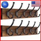 Optish 2 Pack Wooden Coat Rack Wall Mount 16.1 Rustic Hanger Hooks 10 New. Price: $37.04.