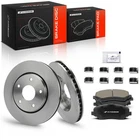 A-premium 11.88 IN(301.8MM) Front Vented Disc Brake Rotors + Ceramic Pads... New. Price: $137.06.