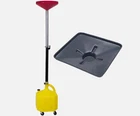 Lisle 11102 8-GALLONS Oil Lift Drain And 17892 Funnel 22" X 23" New. Price: $180.00.