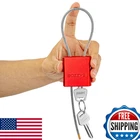 Bozzys 1.15FT Steel Cable Lock With 3 Keys Weatherproof Adjustable Aluminum New. Price: $34.19.