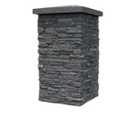Nextstone Slatestone Column Wrap-sq Ft Midnight Ash Faux Veneer New. Price: $135.99.