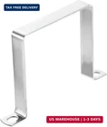 Uxcell 1PCS Shaped Connector Bracket, 100X100MM 304 Stainless Steel Pipe Strap New. Price: $13.99.
