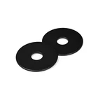 1-1/4'' (50 Pack) Black Oxide Stainless Steel Fender Washers, O... New. Price: $18.42.
