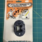 Vtg. Nos Village Iron Smith Floor Flange Ornamental Model FF-100 New. Price: $14.99.