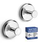 Home So Suction Cup Hooks For Shower, Bathroom, Kitchen, Glass Door, Mirror, ... New. Price: $14.90.