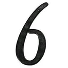 Deltana RNZ4-6 Black 4" Zinc Die-cast Residential Number New. Price: $12.58.