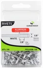 100-PACK Short White Aluminum Rivets FPC42AW-100 New. Price: $14.71.
