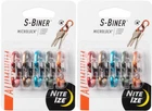 Nite Ize 5-PACK S-biner Microlock Aluminum Carabiner Assorted (2-PACK) New. Price: $25.70.