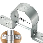 23/8" Fence Brackets Supconn 12PCS, Galvanized Pipe Grip Tie, Steel To Wood F... New. Price: $73.73.
