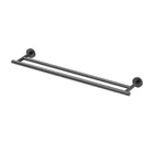 Gatco 5554 Sky 24" Double Towel Bar - Black New. Price: $57.59.