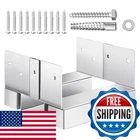 Vevor 6X6 Post Base 10 Pcs, Inner Size 5.49X5.57INCH/139.5X141.5MM Concrete New. Price: $94.04.