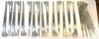 New Lot 20 Knape Vogt 16" Shelf 180 Anochrome Shelving Brackets. Price: $49.00.