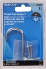 Hillman 853036 Closet Rod Center Support, 1-INCH, Zinc Plated, 1-PACK New. Price: $12.86.